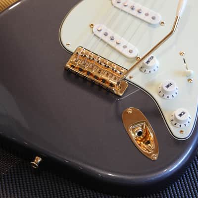 Minty! 2019 Fender Custom Shop '57 LTD Roasted Stratocaster Electric Guitar Aged Pewter NOS + COA OHSC image 5