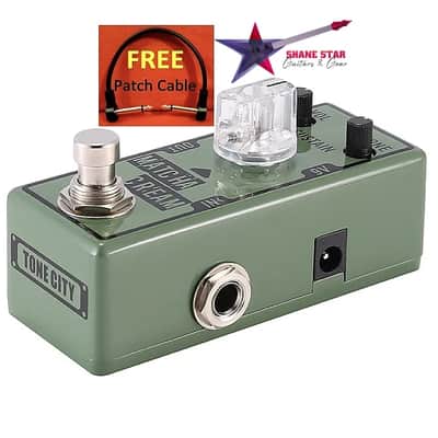 Tone City Matcha Cream Fuzz⚡DOOM⚡Fuzz! Smooth, Saturated Fuzz, Singing Sustain🎛Versatile Tone Range image 2