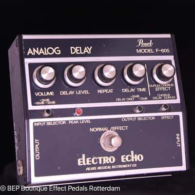 Pearl F-605 Electro Echo Analog Delay with MN3005 BBD s/n 512719 early 80's as used by the Mad Professor ( Studio 1 recordings ) image 3