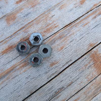 Fender Bandmaster, Bassman speaker nuts 1955 vintage real image 1