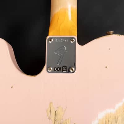 2021 Fender Custom Shop ‘67 Telecaster Heavy Relic - Shell Pink | USA Vintage 1967 CBS Ära Reissue Esche Korpus 3,23kg | CoA OHSC Bild 23