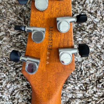 Godin LGX-SA with AAA Flame Maple Top 2011 - Cognac Burst image 5