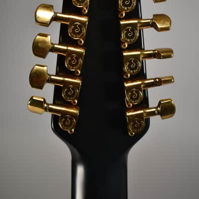 Ovation Model 1866 Legend 12-String Acoustic Electric Guitar | Black Finish W/OHSC image 7
