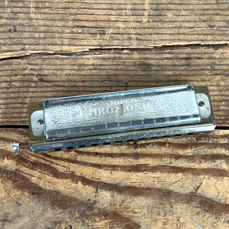 Hohner Super Chromonica Key of B - Chrome image 1