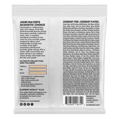 Ernie Ball Earthwood Bell Bronze Acoustic Guitar Strings | 12-54 (Medium Light) image 2