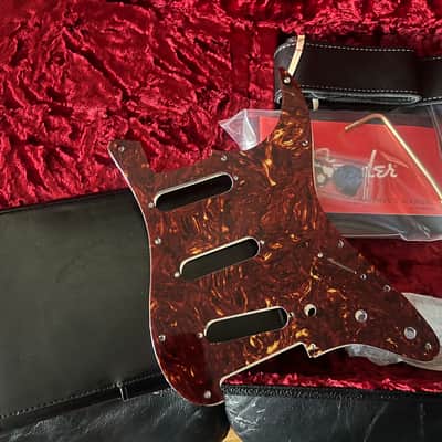 Mint Fender Custom Shop Artisan Pale Moon Ebony Strat Roasted AAA Birdseye Neck Ebony Board image 21
