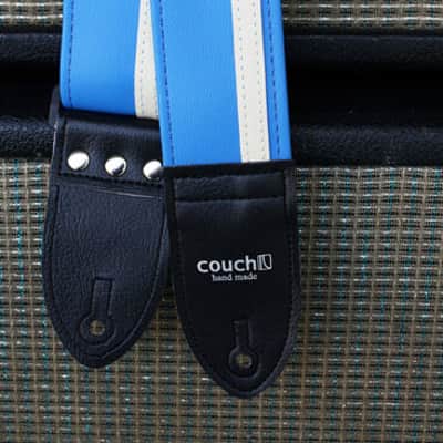 Couch Runway Blue Racer X Guitar Strap image 3