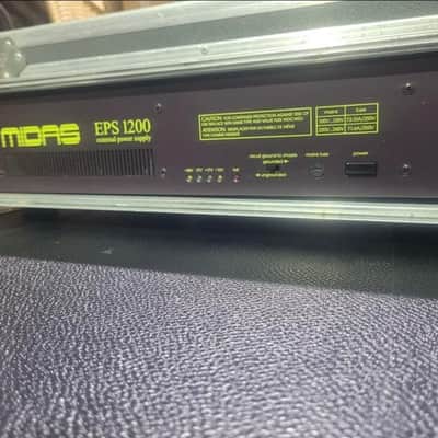 Midas EPS 1200 original power supply RARE in flightcase image 1