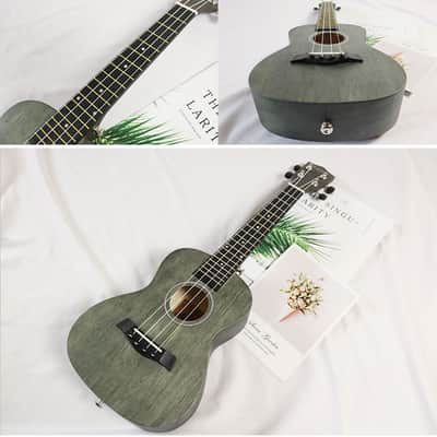 Ukuleles 23in Concert Gray matte High quality for beginners intermediate image 6