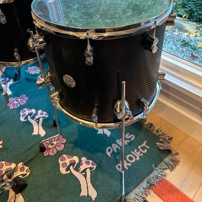 PDP Concept Maple 5pc Carbon Fiber Drum Set 18x22, 8x10, 12x14, 14x16, 5.5x14sn image 6