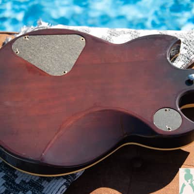 1981 Yamaha SG-800 - Oil Stain Finish (Brown) -Made in Japan - Pro Set Up w Perfect Frets/Action/Intonation image 5