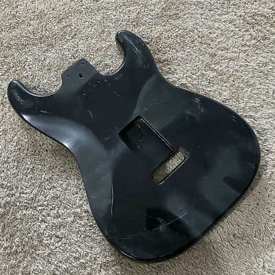 Black HSH Left Handed Guitar Stratocaster Strat Style Basswood Body image 6