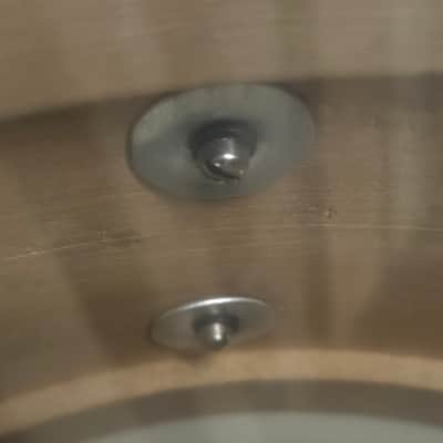 Slingerland 5.5"x 14" Super Gene Krupa Snare Drum - Blue Sparkle Pearl image 17