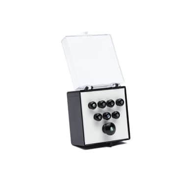 Martin 18APP50 Pearl Inlaid Bridge & Endpins, Ebony image 2