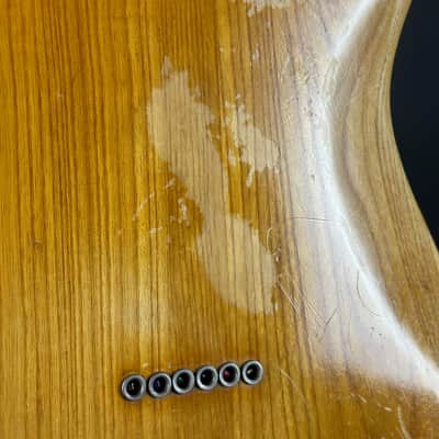 Vintage 1977 Fender Telecaster Deluxe Natural w/Non-Original Case TSU22958 image 21
