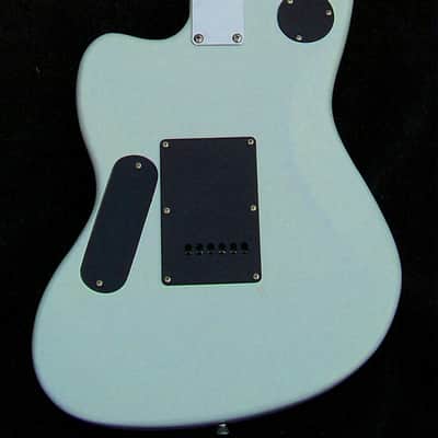 Custom Jazzmaster + XX-Wide 1-7/8" Guitar Neck Classic Sky Blue + 12"+Matched Pair P-90's+TB Circuit Frets Leveled, Crowned and Polished with Low Action + Grover 406c Locking Tuners + Full Setup Included! image 2