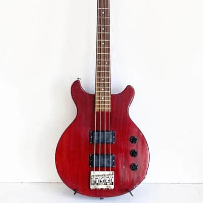 Greco TVB-65 c.1980s 32" Medium Scale Bass Guitar Mahogany w/Soft Case image 1