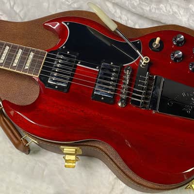 NEW! Gibson SG Standard '61 Maestro Vibrola Vintage Cherry - 6.95 lbs - Authorized Dealer! G07337 image 7