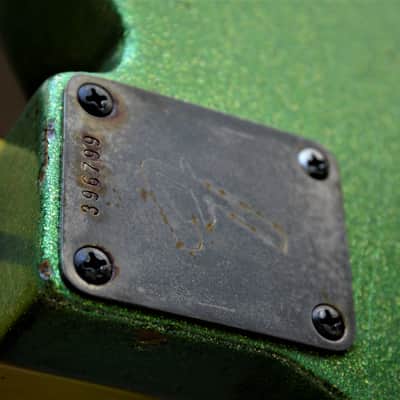 American Fender Telecaster Custom Heavy Relic Green Sparkle image 11