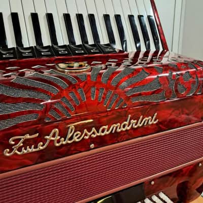 Professional Accordion Fratelli Alessandrini 41 Key/120 Bass image 3