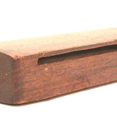Ludwig WFL Rosewood Wood Block & Cowbell Set with Logo Stamped Nickel Plated Holder - 1940s / INSPECTED & TESTED image 6