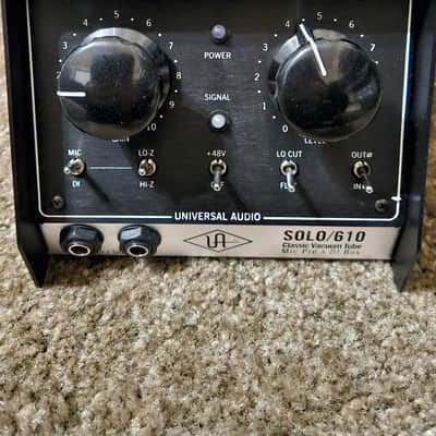 UA Solo 610 lo-z/hi-z makes no difference - Gearspace