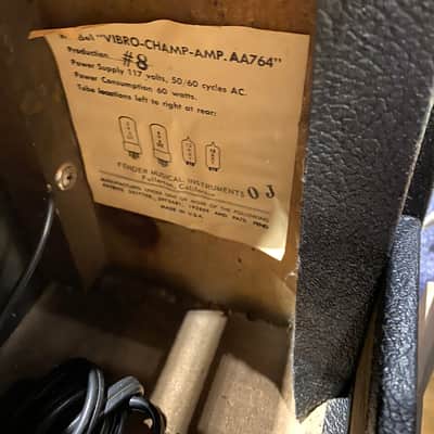 Fender Fender '66 Vibro Champ - Dave Amato of REO Speedwagon image 7