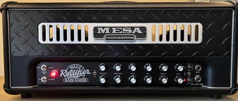 Mesa Boogie Rectifier Badlander EL34/50 2-Channel 50-Watt Guitar Amp Head 2020 - Present - Various image 1