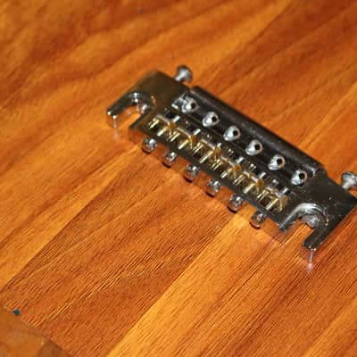 Vintage Schaller 455 Tony Iommi Wraparound 2 Piece Bridge image 2