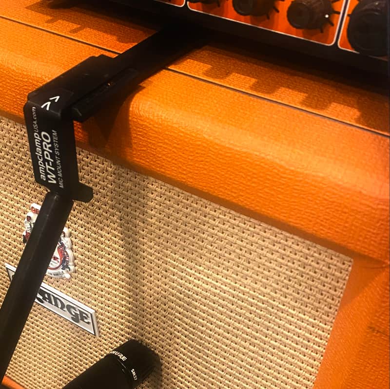 *NEW e-Z-Bar Guitar Amp Microphone Holder (sm57, Audix i5, e609, Dual Mic) image 1