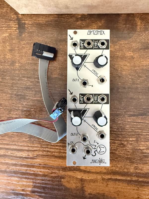 Make Noise Optomix Rev 2 Module 2016 - Present - Silver image 1