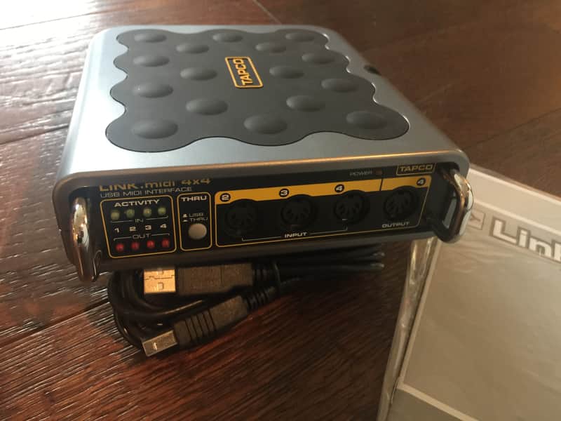 Tapco Link.MIDI 4x4 midi USB interface image 1