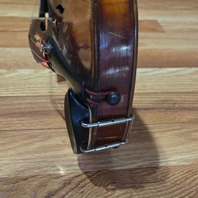 Vintage 1920's John Juzek 1/4 size violin with bow image 16