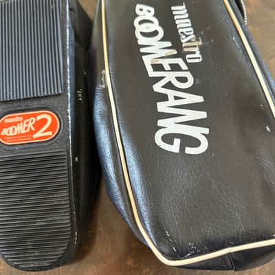 1969 Maestro BD-2 Boomerang Wah-Volume Pedal, Gagan Replacement Pot, Original Soft Case image 2