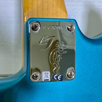Fender Eric Johnson Stratocaster with Tweed Case 2014 - Lucerne Aqua Firemist image 14