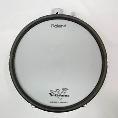 Roland PD-105X V Drum 10" Mesh Head PD105X Silver Chrome image 2