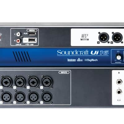 Soundcraft Ui16 16 Channel Digital Mixer with Wireless Control image 10