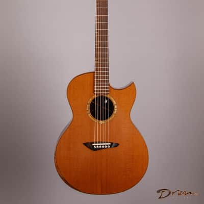 2012 Bashkin Grand Concert, Brazilian Rosewood/Lucky Strike Redwood image 1