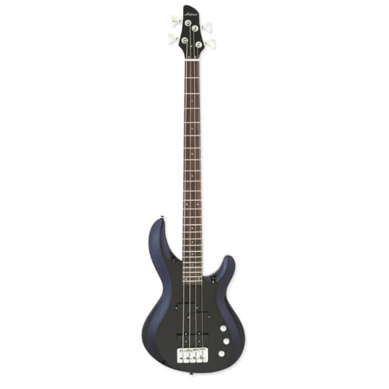 Aria IGB-STD-MBK IGB Standard Bass Guitar, Metallic Black, New, Free Shipping image 1