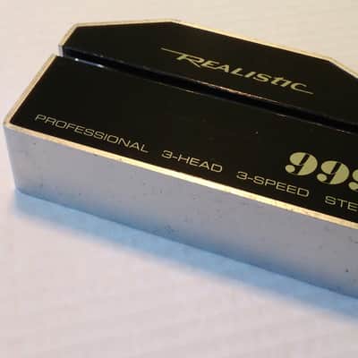 Realistic 999 Metal Faceplate Covers (Reel to Reel Tape Player by Radio Shack) image 6
