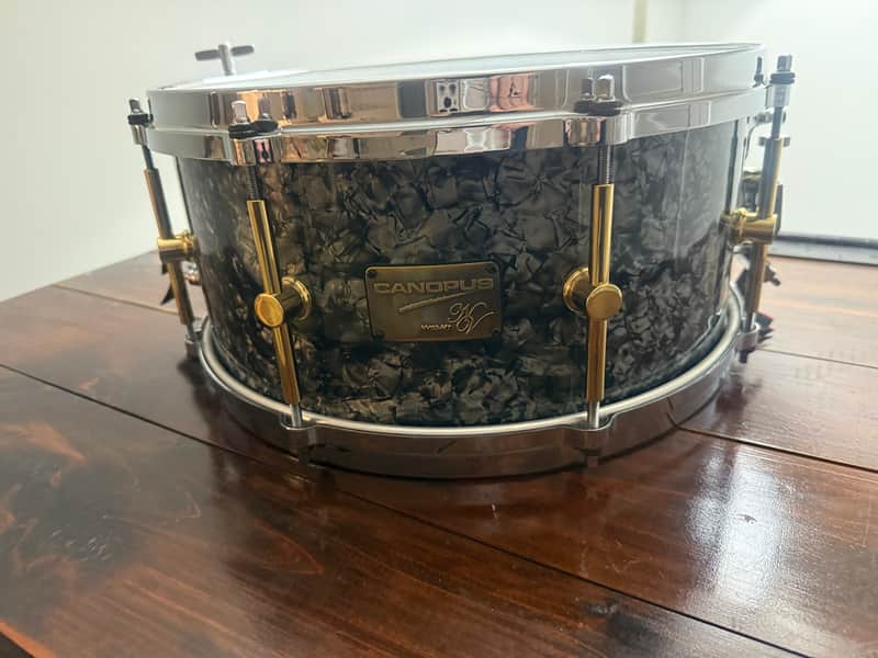 CANOPUS NV60 BLUE OYSTER 14 x 6.5 - Blue Oyster image 1