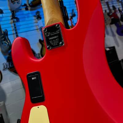 Charvel Pro-Mod San Dimas Bass PJ IV MAH Electric Bass Satin Ferrari Red FREE PLEK! 557 image 10