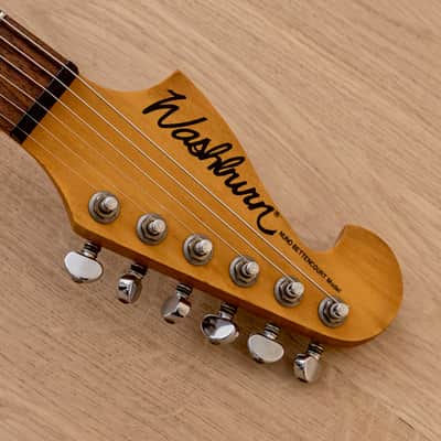 1990s Washburn N1 Nuno Bettencourt Electric Guitar Vintage White, Japan image 4