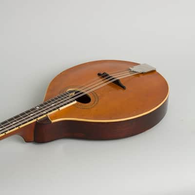 Gibson  Style H-1 Carved Top Mandola (1910), ser. #9789, original black hard shell case. image 7