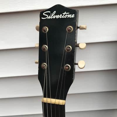 1962 Silvertone 1420 / Harmony H46 Stratotone Hollowbody Electric Guitar & OHSC image 6
