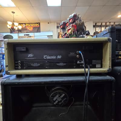 Peavey Classic 50 Tube 50-Watt Guitar Head 1990s - Tweed image 6