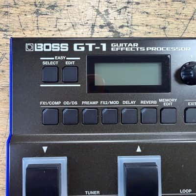 Used BOSS GT-1 Guitar Multi-Effects Processor Guitar Pedal with Original Box and Manual image 3