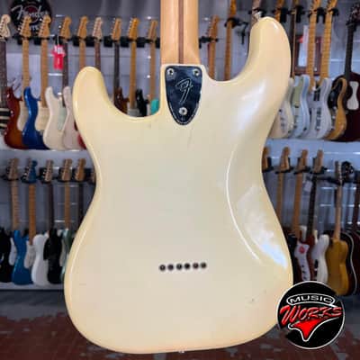 Fender   Stratocaster Hard Tail Olimpic White 1981 True Vintage image 9