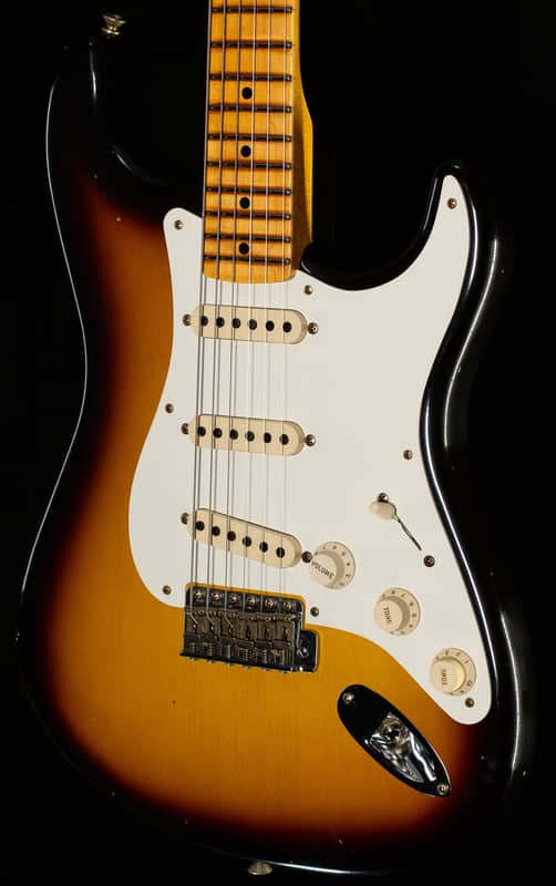Fender Custom Shop Willcutt True '57 Stratocaster Journeyman Relic 2-Tone Sunburst 65 C (486) image 1