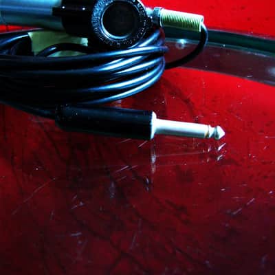 Vintage RARE 1950's Shure 245S ceramic microphone / 777 crystal Hi Z harp mic w accessories image 15